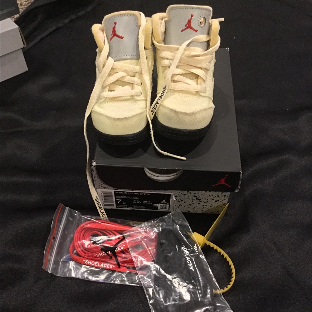 Off-White Air Jordan 5 TD Size 7